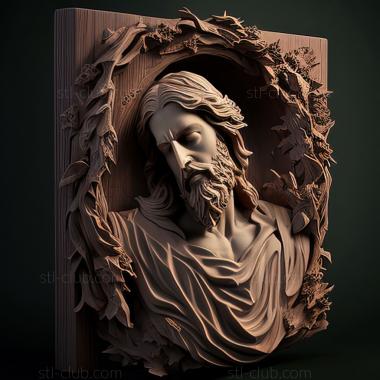 3D model st jesus (STL)